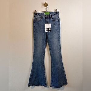 NWT Sandrine Rose denim Flares Size 26